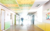 Hospital Clinico S. Carlos em Madrid (revestimento de teto e paredes)